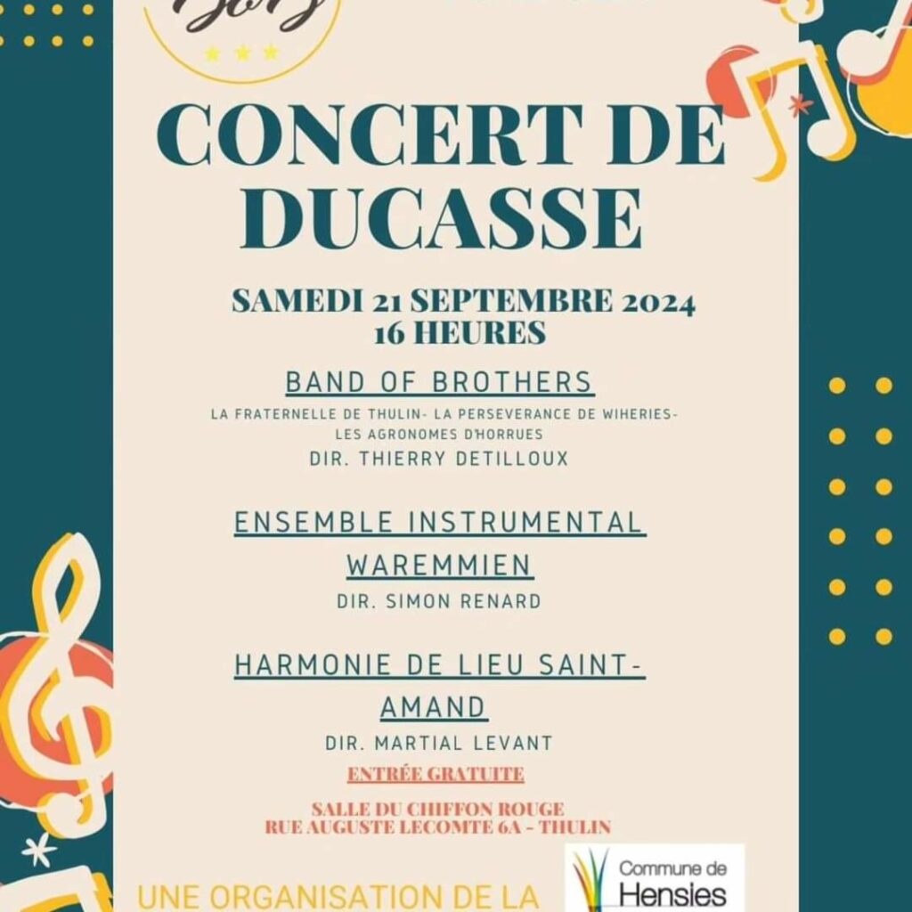 Concert de ducasse
Waremme Thulin